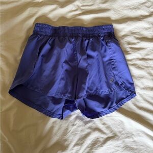 Purple Asics Running Shorts